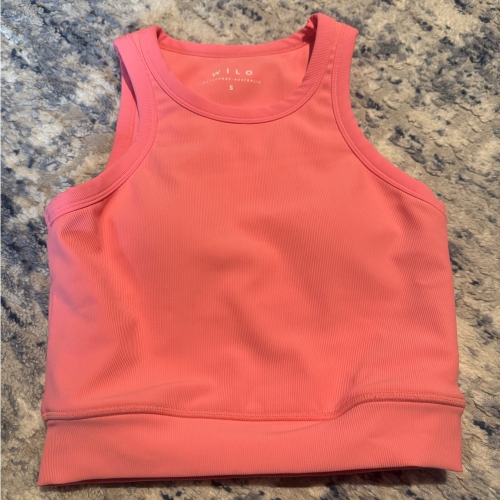 Wilo Hot Pink Workout Top